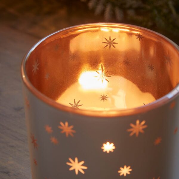 Three Mini Stars Tealight Holders