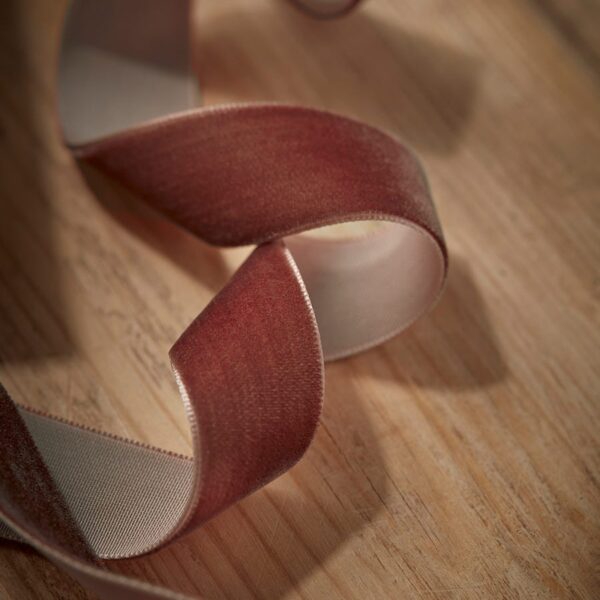 Velvet Ribbon - Dusky Mauve