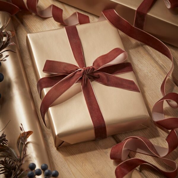 Velvet Ribbon - Dusky Mauve