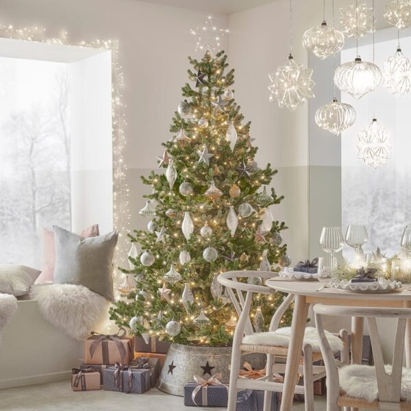 Young Pine Pre-Lit Christmas Tree - 6ft