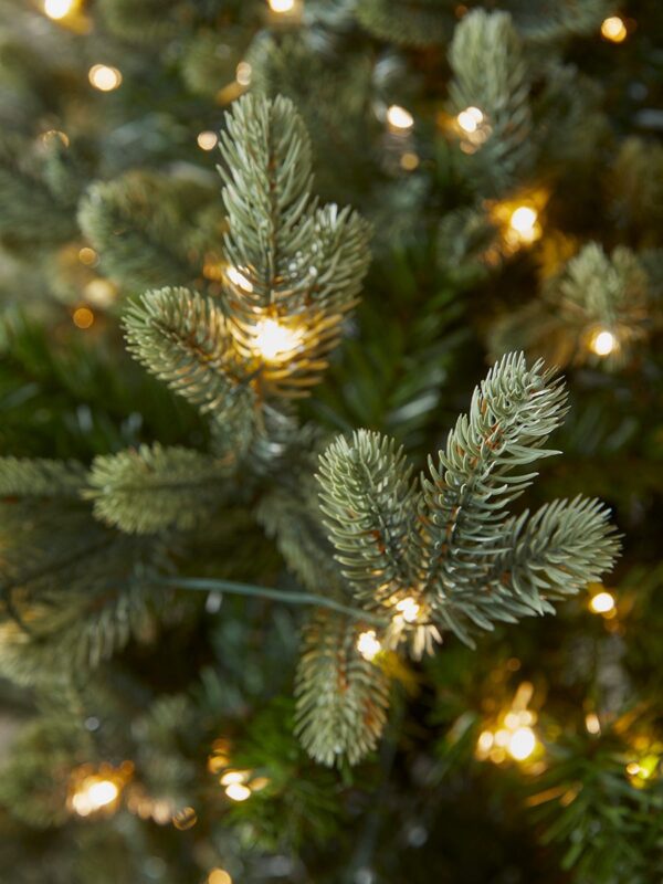 Young pine pre-lit christmas tree - 6ft