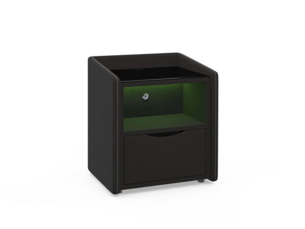 Re-charge 1 drawer bedside cabinet
