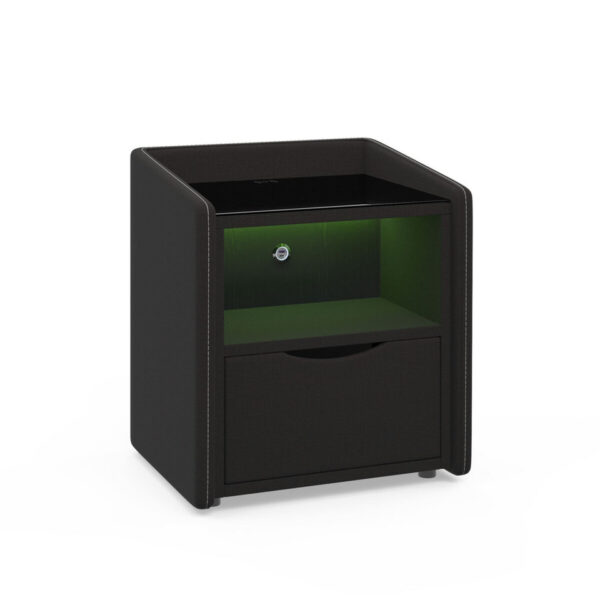 Re-charge 1 Drawer Bedside Cabinet