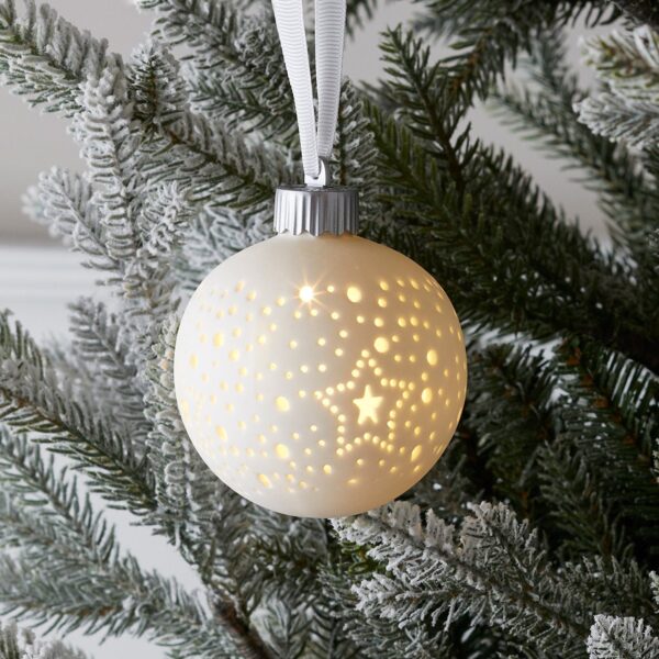 Ceramic led bauble