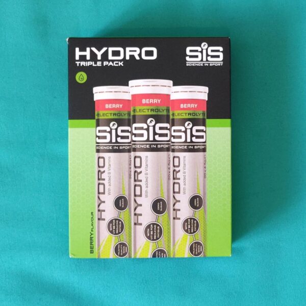 SIS GO Hydro Berry Electrolyte Tablets, 3 x 20 Pack.