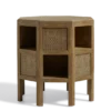 Otto Bayeur Wood Octagonal Side Table - Natural