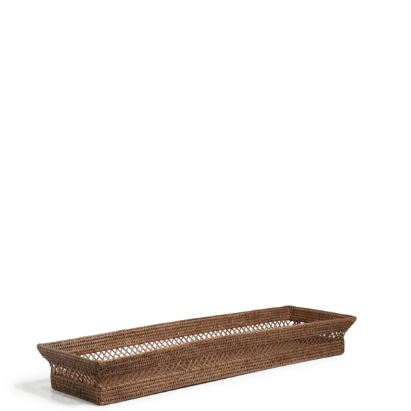 Rodin Hand Woven Rattan Long Tray