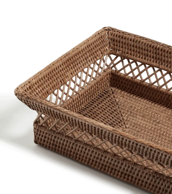 Rodin hand woven rattan long tray - image 3