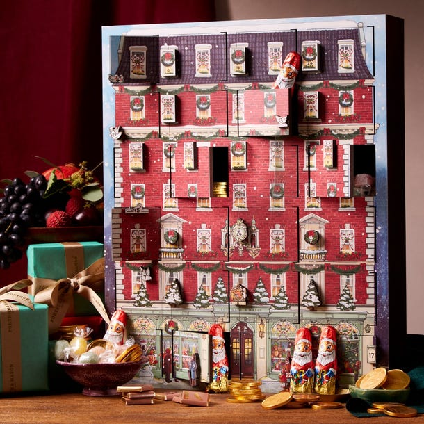 Fortnum's filled wooden house advent calendar - image 3