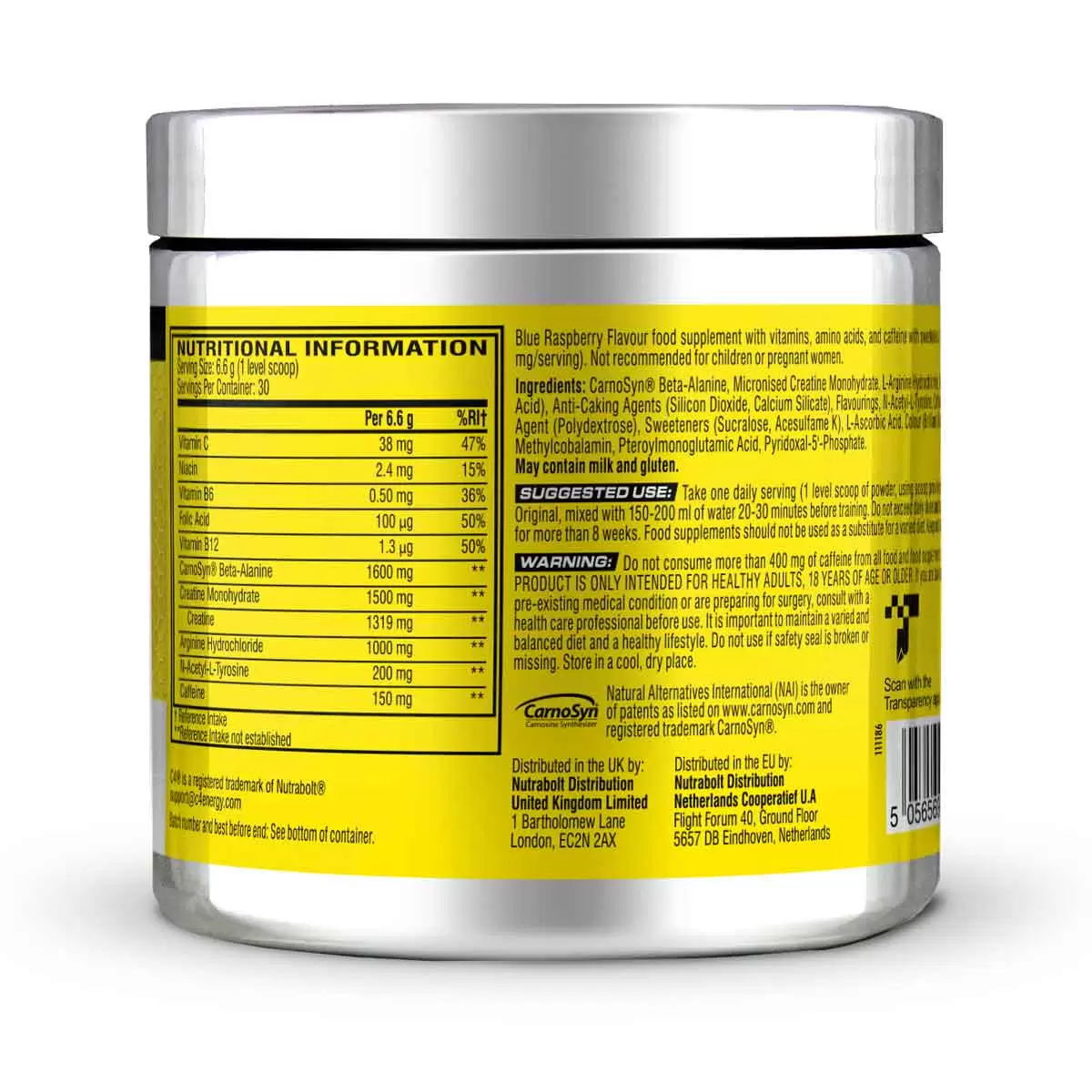 C4 cellucor original pre-workout icy blue raspberry 30 servings C4 cellucor original pre-workout icy blue raspberry 30 servings - image 2