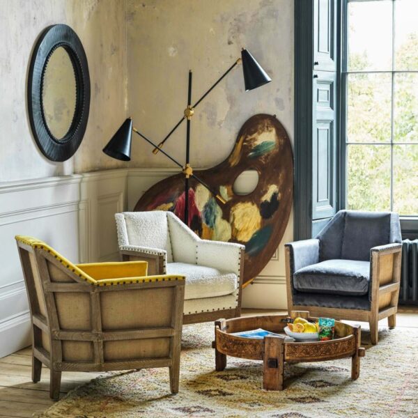 Hoxton luxury armchair - grey - image 2