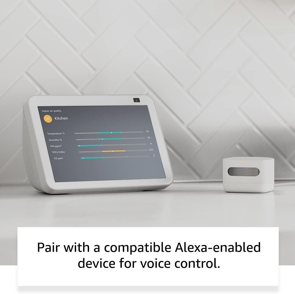 Amazon smart air quality monitor | know your air, works with alexa Amazon smart air quality monitor | know your air, works with alexa - image 5