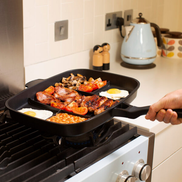 InGenious Segmented Lazy Man Frying Pan