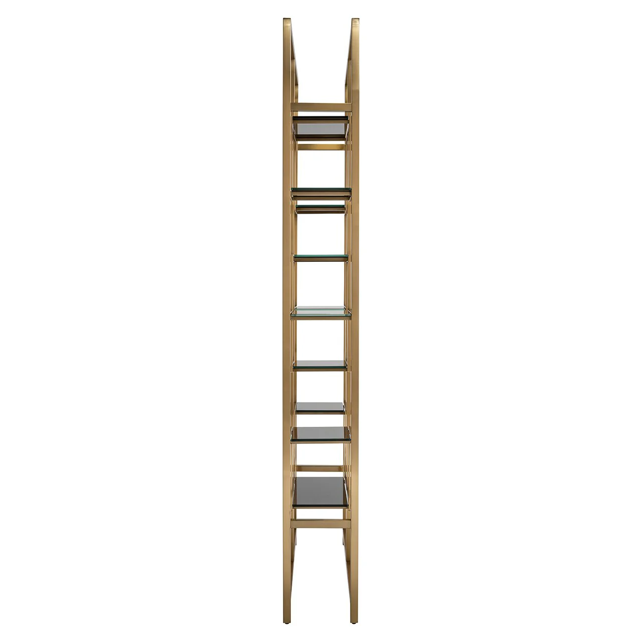 Richmond interiors magnus display unit in brushed gold Richmond interiors magnus display unit in brushed gold - image 2
