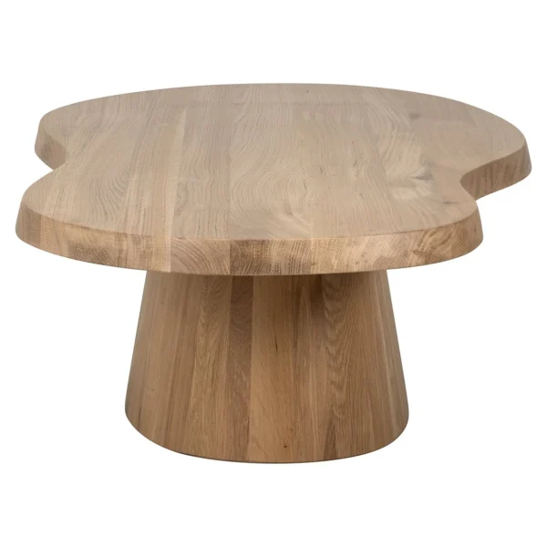 Richmond interiors riva wooden coffee table in natural oak - image 2