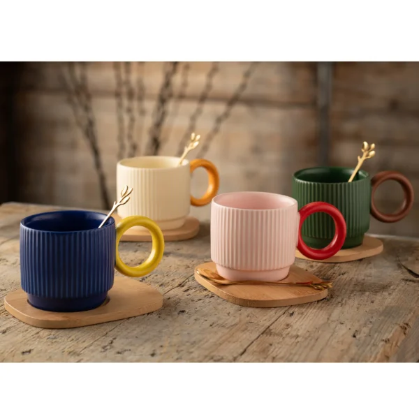 Alternative view of Belleek Living Hula Mug Set of 4
