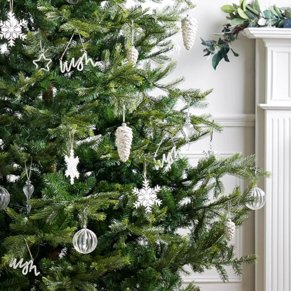 9ft pre lit grand spruce christmas tree - image 4