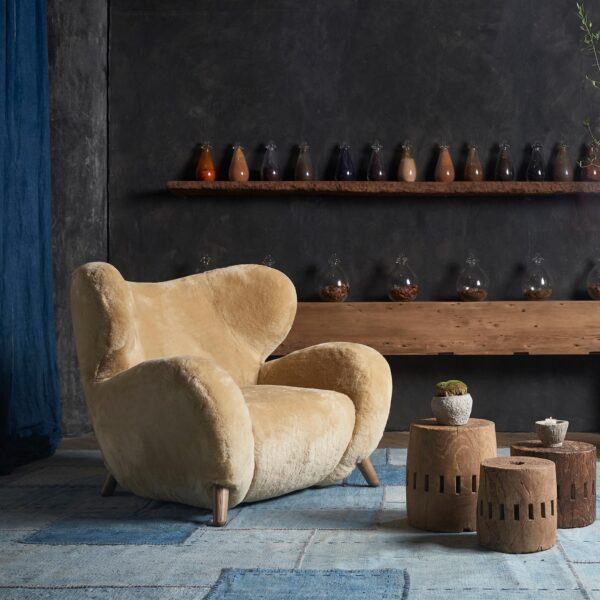 Alternative view of timothy oulton the manx chair