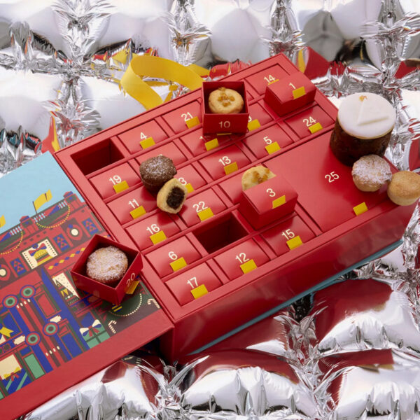 Selfridges festive mini mince pie advent calendar 420g - image 3