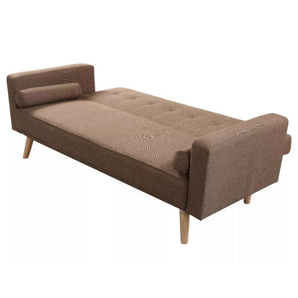 3 seater sofa bed - coffee 3 seater sofa bed - coffee - image 5