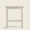 Gustavian Sofa Side Table – Washed Grey