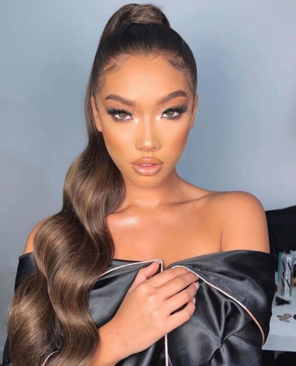 26" super sleek invisi®-ponytail - dubai - image 2