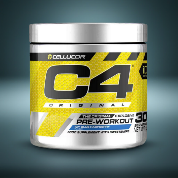 C4 Cellucor Original Pre-Workout Icy Blue Raspberry 30 Servings