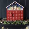 Personalised Wooden light up Advent Calendar