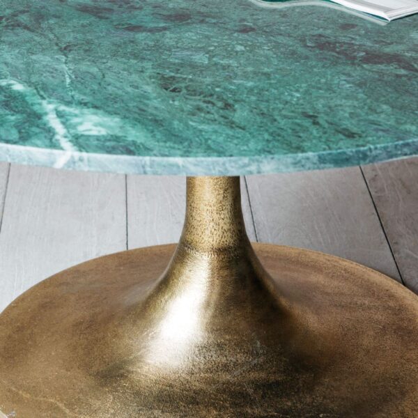 Ayla green marble coffee table - image 3