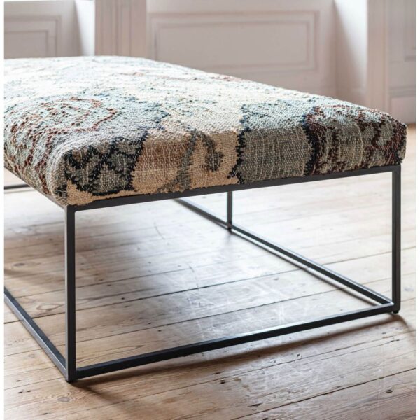 Bryndis floral jute coffee table - image 3