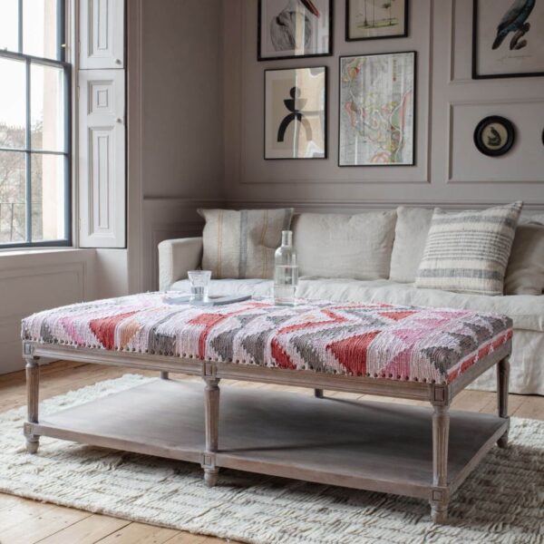 Chindi Rag Rug Coffee Table