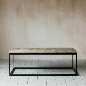 Alternative view of Albie Iron and Wood Coffee Table