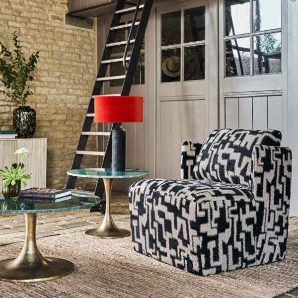 Ayla green marble coffee table - image 6