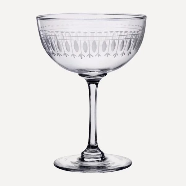 The Vintage List Oval Champagne Coupes Set of Six