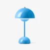 &Tradition VP9 Flowerpot Portable Rechargeable Lamp - Swim Blue