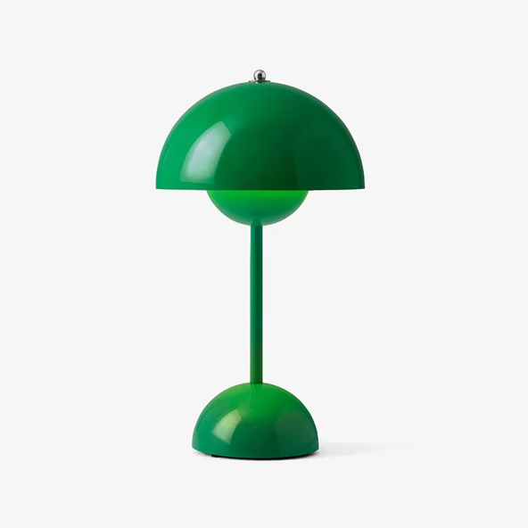 &Tradition VP9 Flowerpot Portable Rechargeable Lamp - Signal Green
