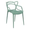 Kartell Masters Designer Dining Chair - Sage Green