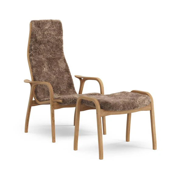SWEDESE Lamino Easy Chair & Footstool - Saraha