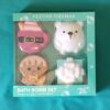 Holler & Glow Festive Fizzmas Bath Bombs 4pcs