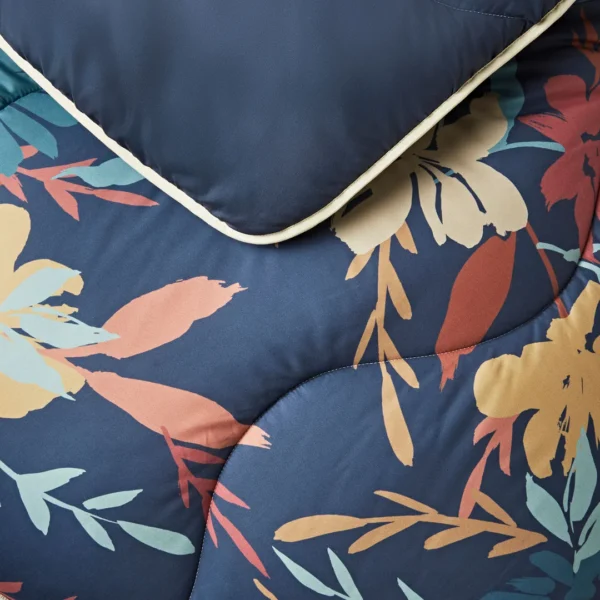 Night lark autumn floral coverless duvet set - image 3