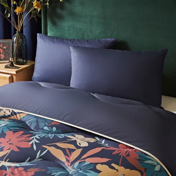 Alternative view of Night Lark Autumn Floral Coverless Duvet Set