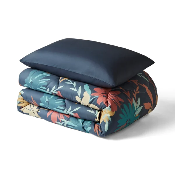 Night lark autumn floral coverless duvet set - image 4