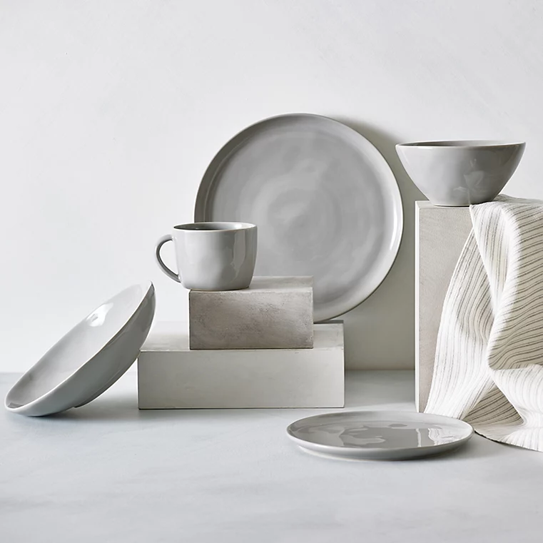 Portobello tableware collection by the white company - grey Portobello tableware collection by the white company - grey