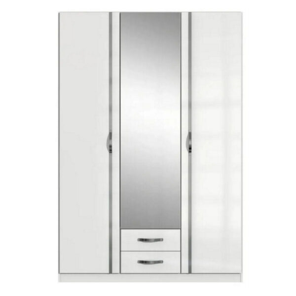 Alternative view of Trio 3 Door Combi Wardrobe, 135cm Wide
