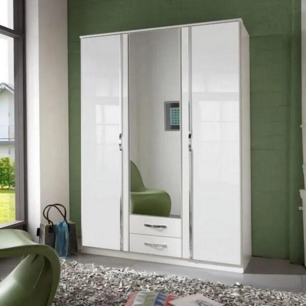 Trio 3 Door Combi Wardrobe, 135cm Wide