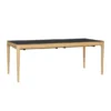Heart 'n Soul Extending 3metre Dining Table - Oak & Black