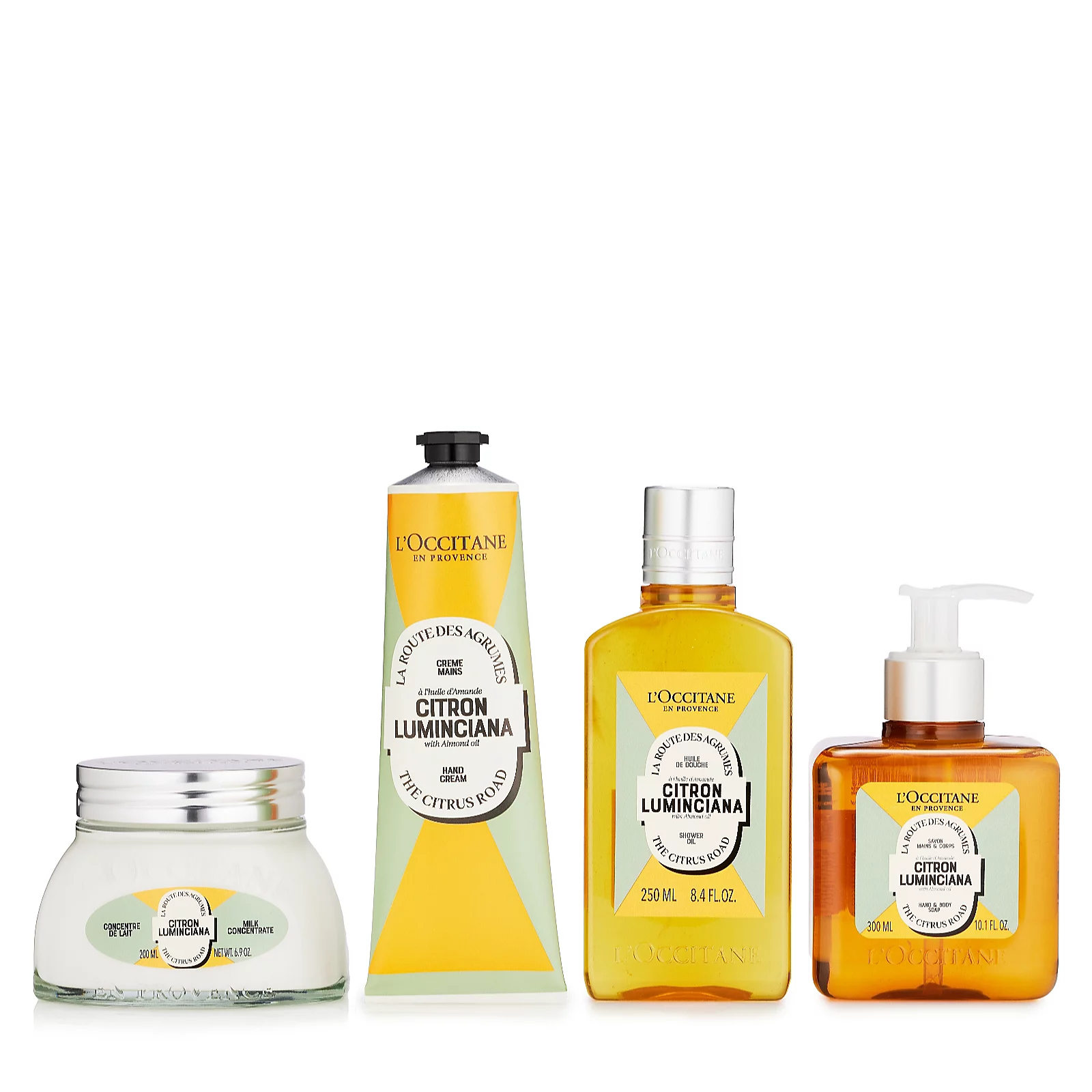 L'occitane 4 piece almond luminciana collection L'occitane 4 piece almond luminciana collection