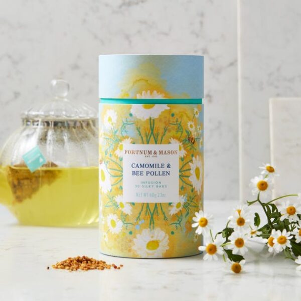Camomile & Bee Pollen Infusion, 30 Silky Tea Bags, 60g