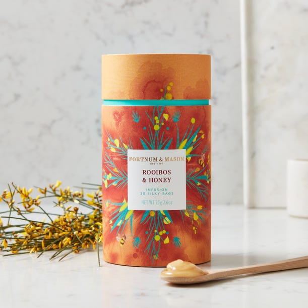 Rooibos & honey infusion, 30 silky tea bags, 60g Rooibos & honey infusion, 30 silky tea bags, 60g