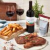 The Glenarm Shorthorn Steak & Chips Box From Fortnum's